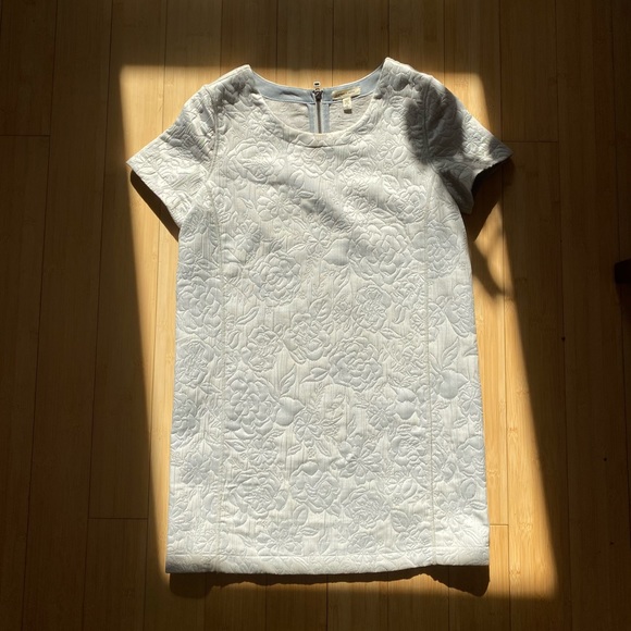 silence + noise Dresses & Skirts - NBW Silence + Noise Silver Embroidered Dress